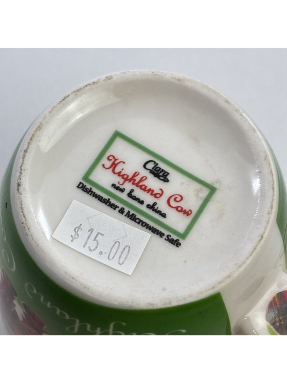 Scotland Higland Cow Mug Porcelain  Cup 13 fl oz by Royal Tara - Picture 6 of 8
